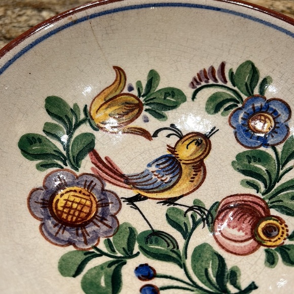 Two vintage items bowl and small plate - Picture 7 of 7